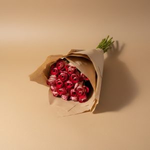 aura roses variegated bluez rose bouquet